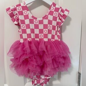 Spearmint Love knit Dress Tutu